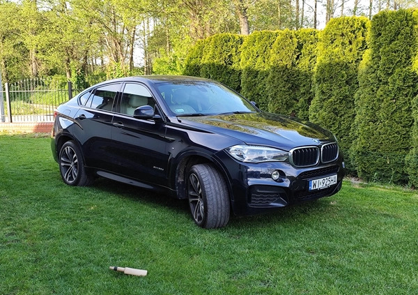 BMW X6 cena 205000 przebieg: 162000, rok produkcji 2017 z Karczew małe 326